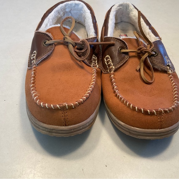 Craftsman’s Leather Men's bedroom shoes - Picture 2 of 6